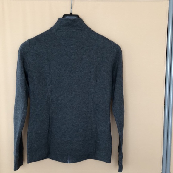 JACOB Open Front Zipper Jacket Size M Color Gray - Picture 3 of 7